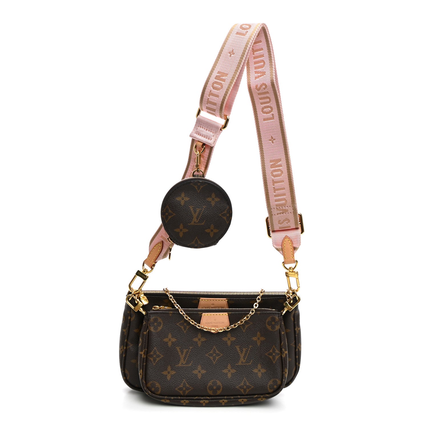 Louis Vuitton Monogram Multi Pochette Accessories Rose Clair 1 of 11