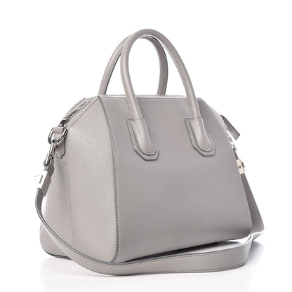 Givenchy Sugar Goatskin Small Antigona Pearl Grey 3 of 13