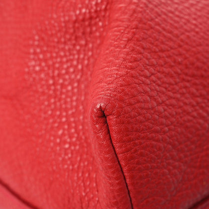 Prada Vitello Daino Tote Rosso 7 of 20