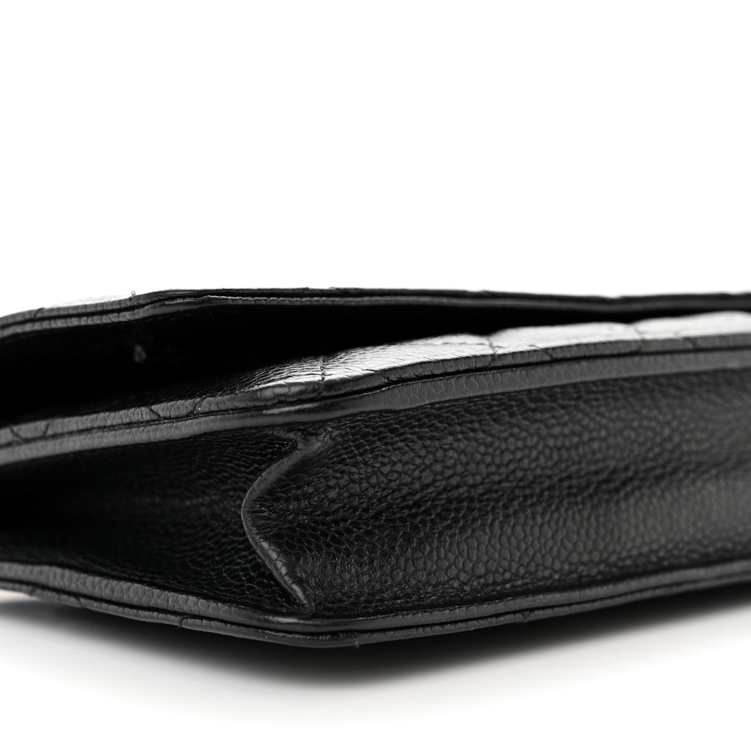 Chanel Caviar Quilted Wallet on Chain WOC Black 10 of 13