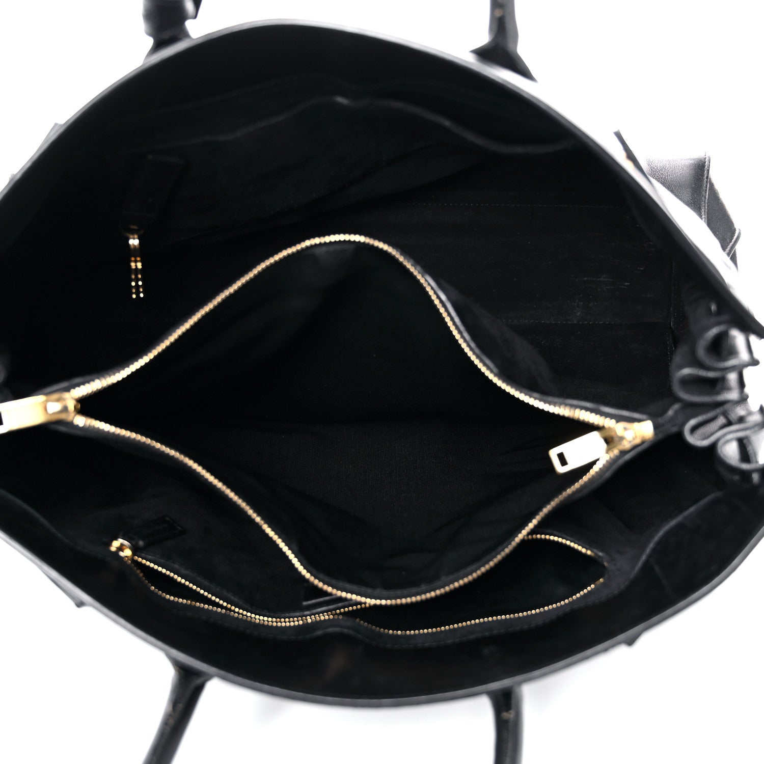Saint Laurent Calfskin Large Sac De Jour Carryall Black 5 of 34