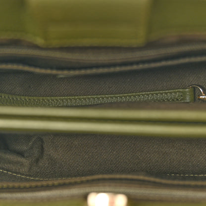 Chanel Grained Calfskin Mini Neo Executive Shopper Tote Khaki 5 of 15