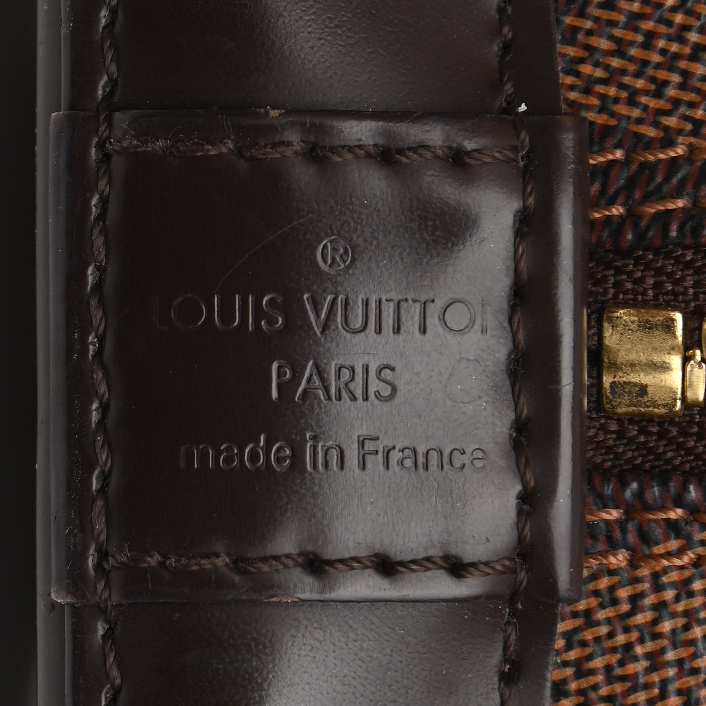Damier Ebene Alma PM