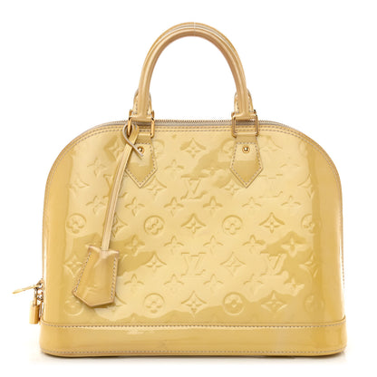 Louis Vuitton Vernis Alma PM Citrine 1 of 9