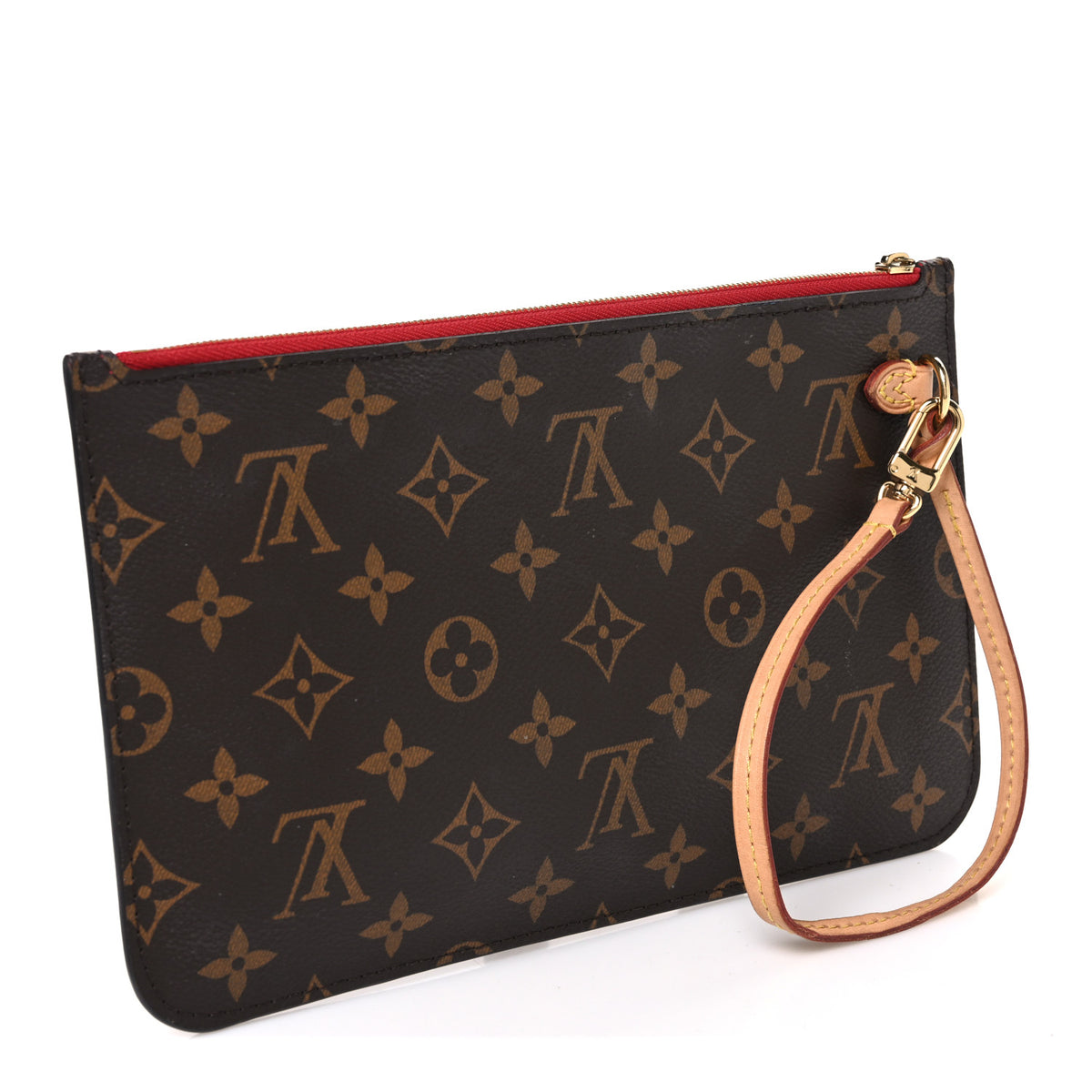 Louis Vuitton Monogram Neverfull MM GM Pochette Cherry 3 of 6