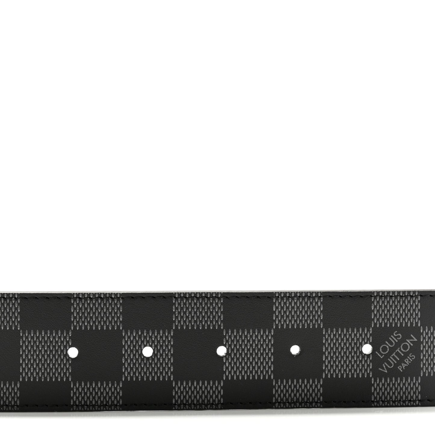 Damier Infini 40mm LV Initiales Belt 85 34 Black