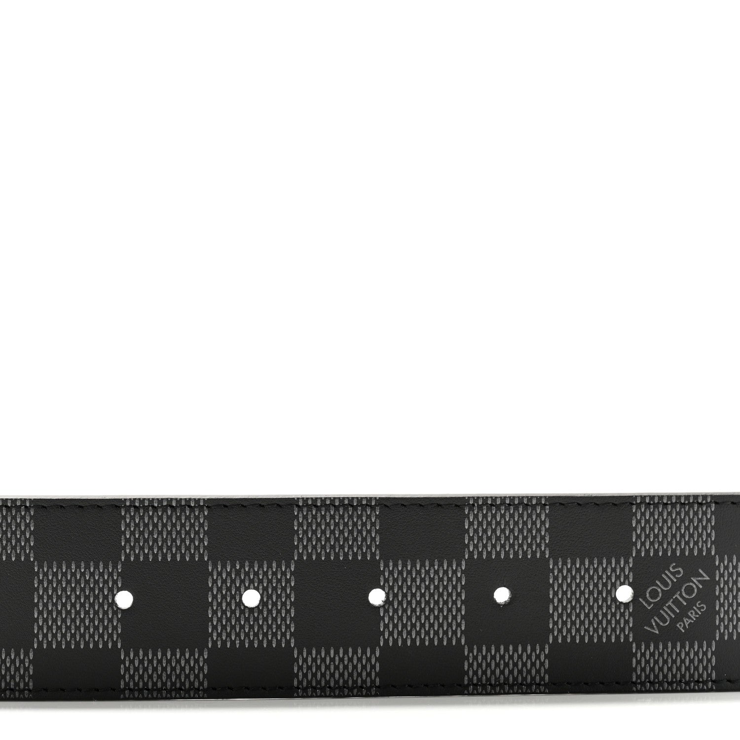 Louis Vuitton Damier Infini 40mm LV Initiales Belt 85 34 Black 3 of 6