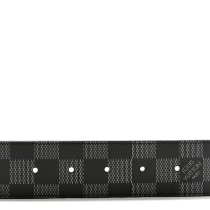 Louis Vuitton Damier Infini 40mm LV Initiales Belt 85 34 Black 3 of 6