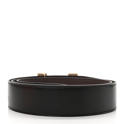 Hermes Box Togo 42mm Constance H Belt 110 44 Black Rouge H 2 of 6