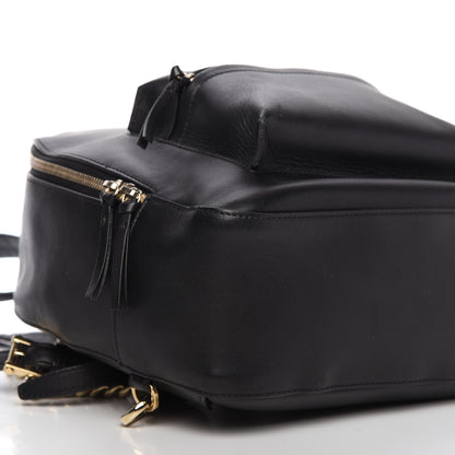 Versace Calfskin Palazzo Medusa Chain Backpack Black 7 of 10