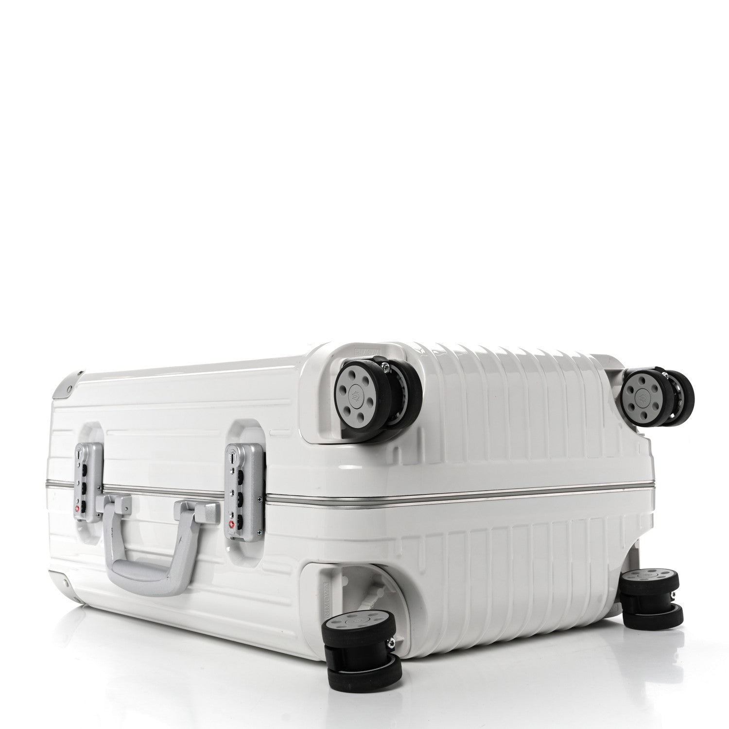 Rimowa Gloss Polycarbonate Aluminum Hybrid Cabin Gloss White 3 of 11