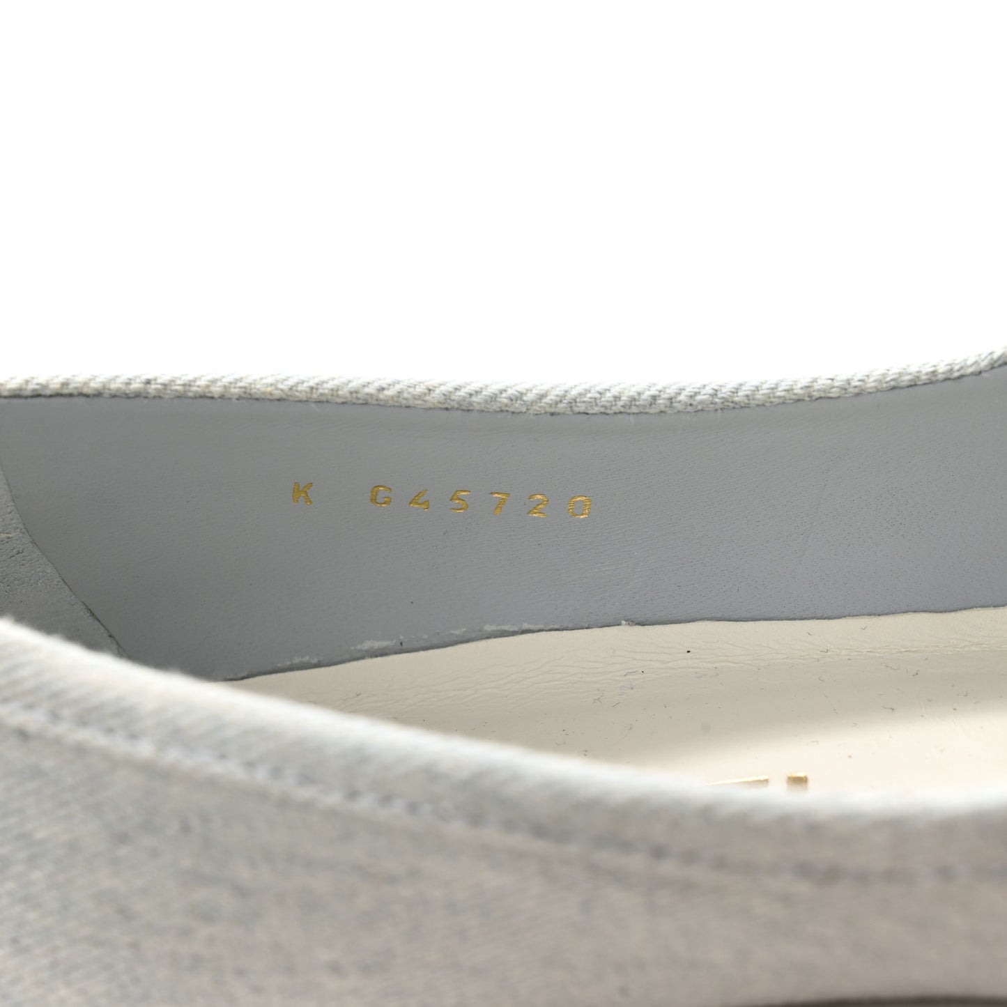 Denim CC Turnlock Loafers 39 Blue