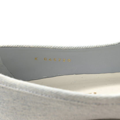 Chanel Denim CC Turnlock Loafers 39 Blue 6 of 10
