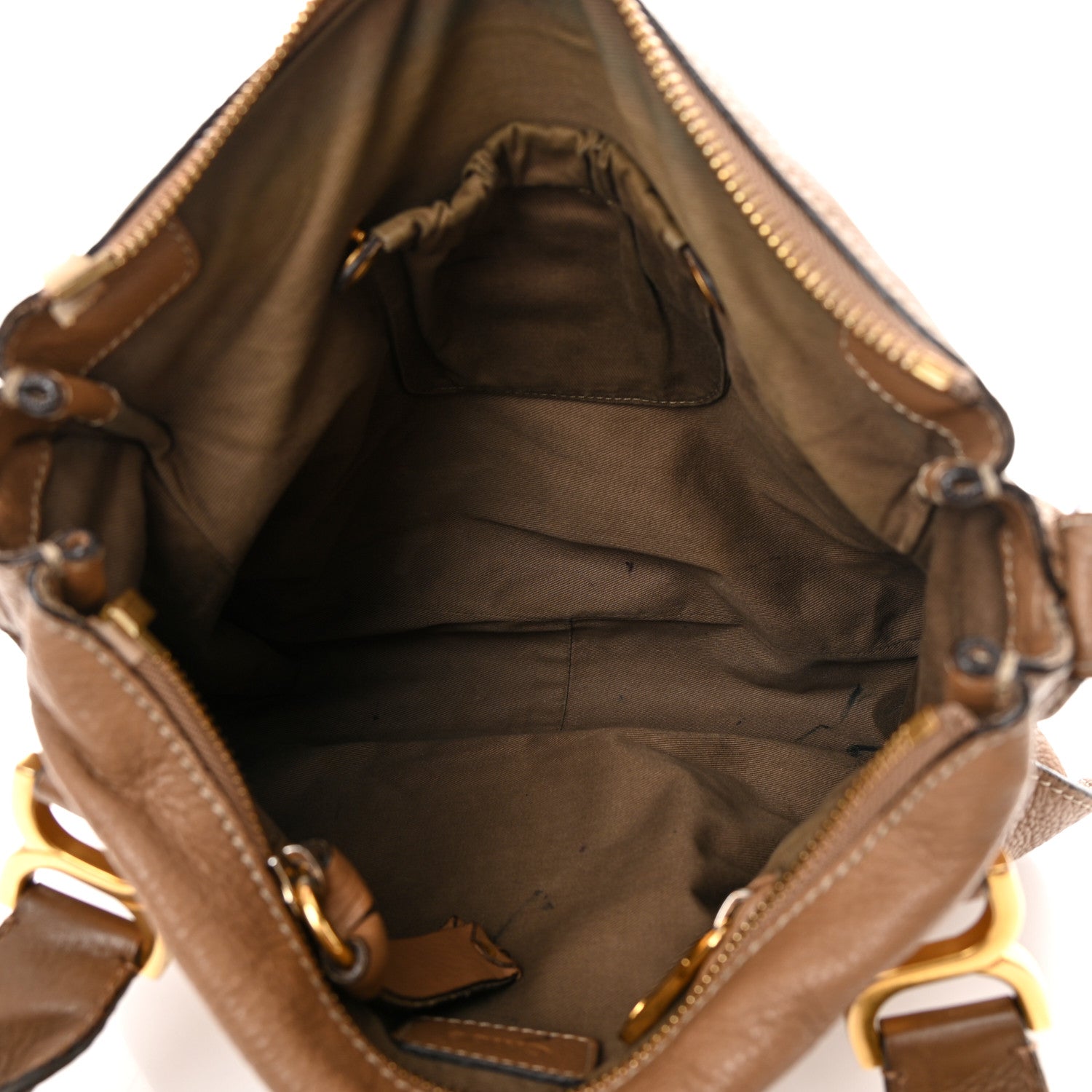 Chloe Calfskin Medium Marcie Satchel Light Tan 5 of 31