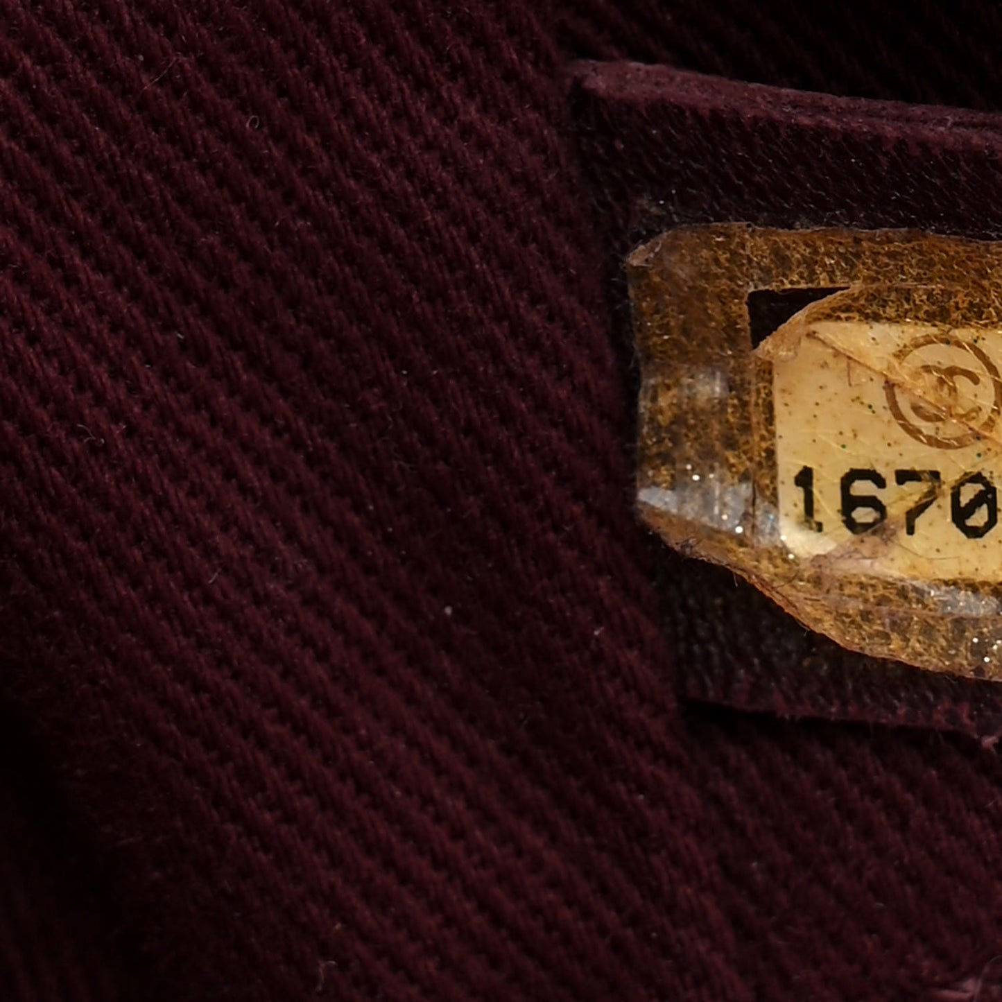 Glazed Calfskin Stingray Bindi CC Tote Red