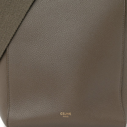 Celine Soft Grained Calfskin Small Sangle Bucket Bag Taupe 7 of 9