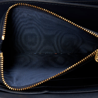 Christian Dior Oblique 30 Montaigne Zip Around Wallet Blue 7 of 10