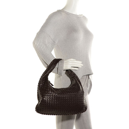 Bottega Veneta Nappa Intrecciato Medium Veneta Hobo Ebano 2 of 9
