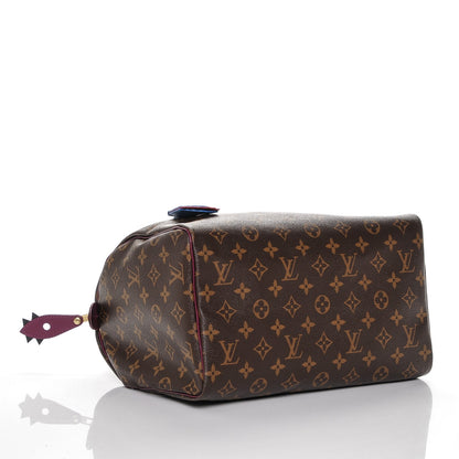 Louis Vuitton Monogram Totem Speedy 30 Magenta 4 of 6
