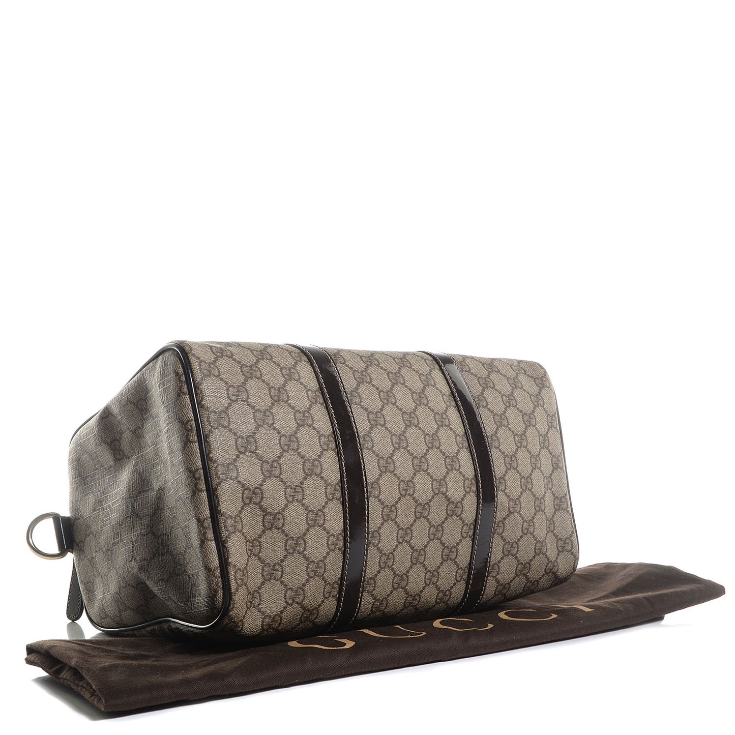 GG Plus Monogram Medium Joy Boston Dark Brown