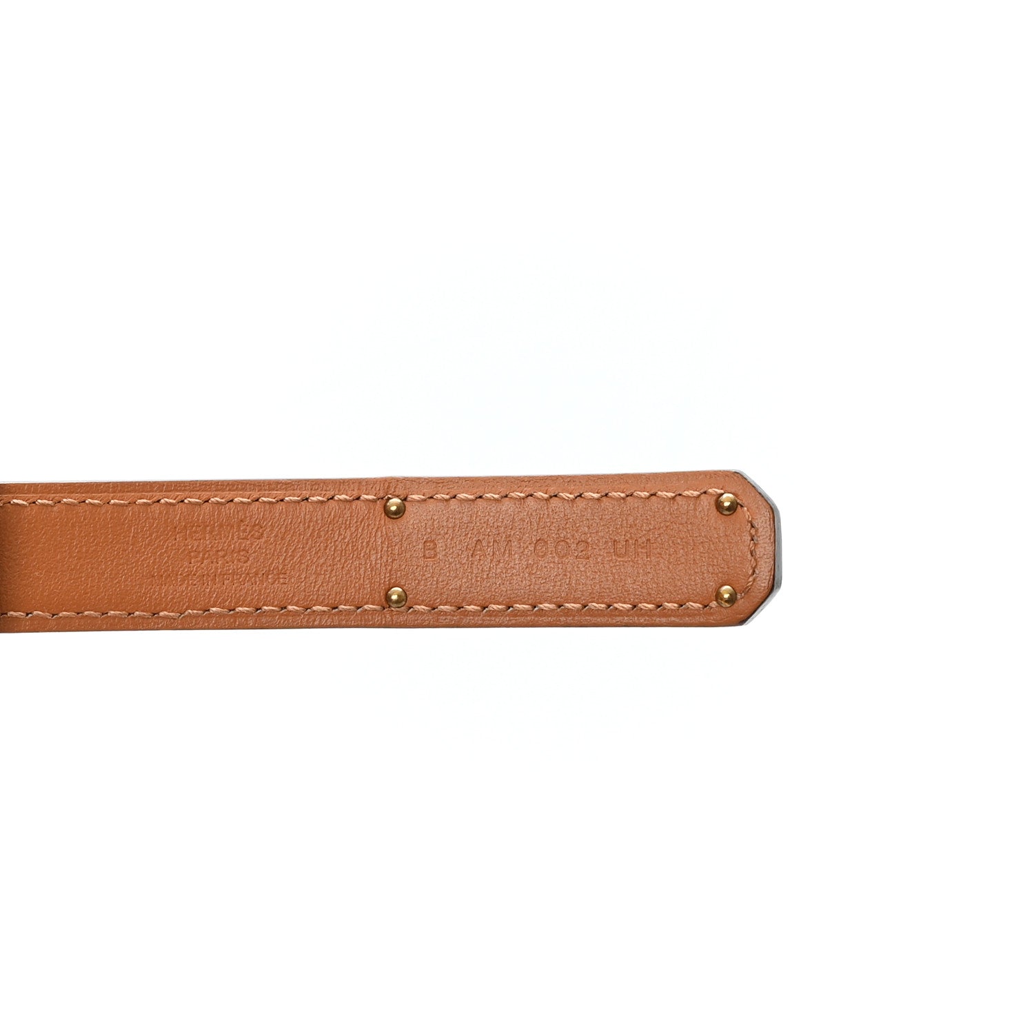Hermes Epsom Kelly Belt Gold 3 of 4