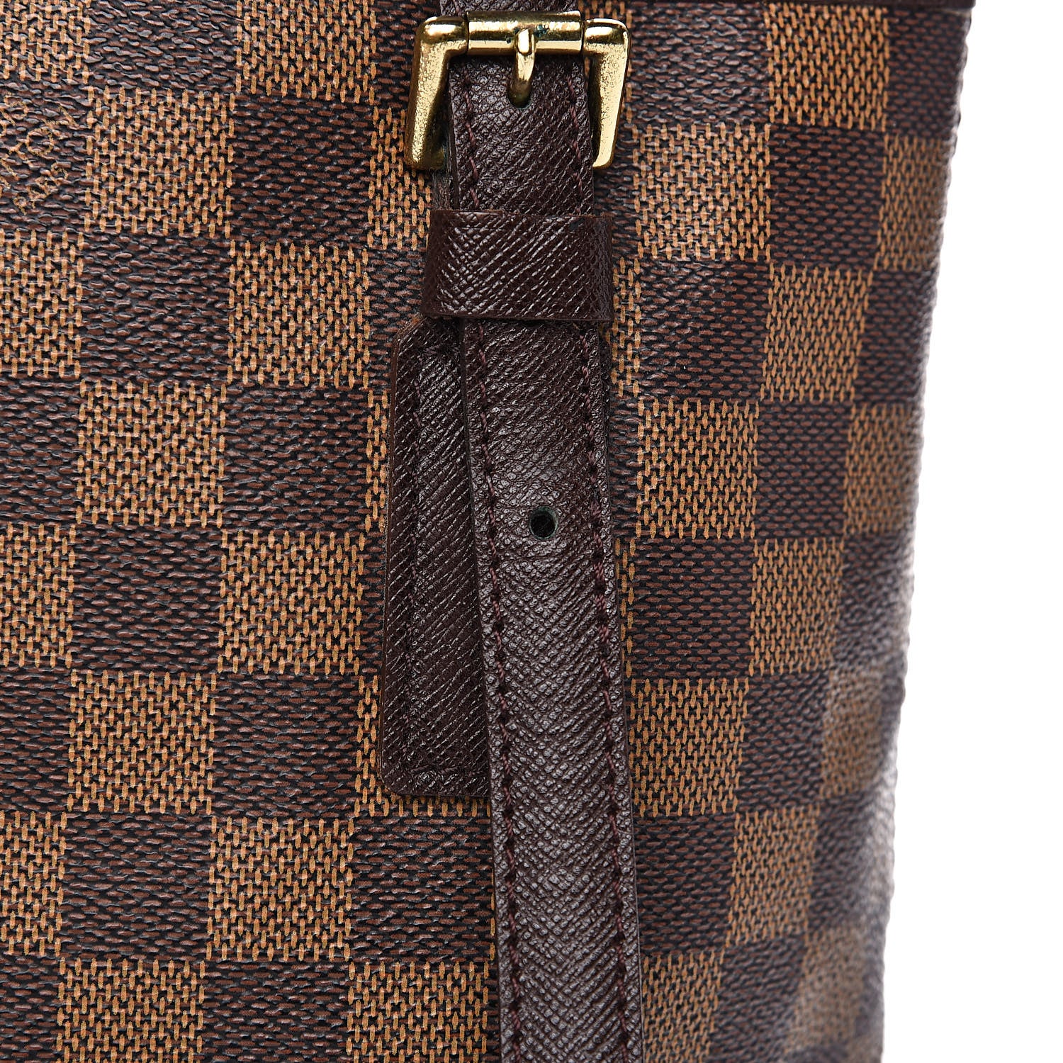 Louis Vuitton Damier Ebene Marais Bucket 23 12 of 14