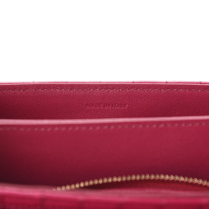 Celine Calfskin Quilted Medium C Bag Pink 9 of 11