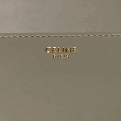 Celine Shiny Calfskin Teen Triomphe Green Clay 6 of 11