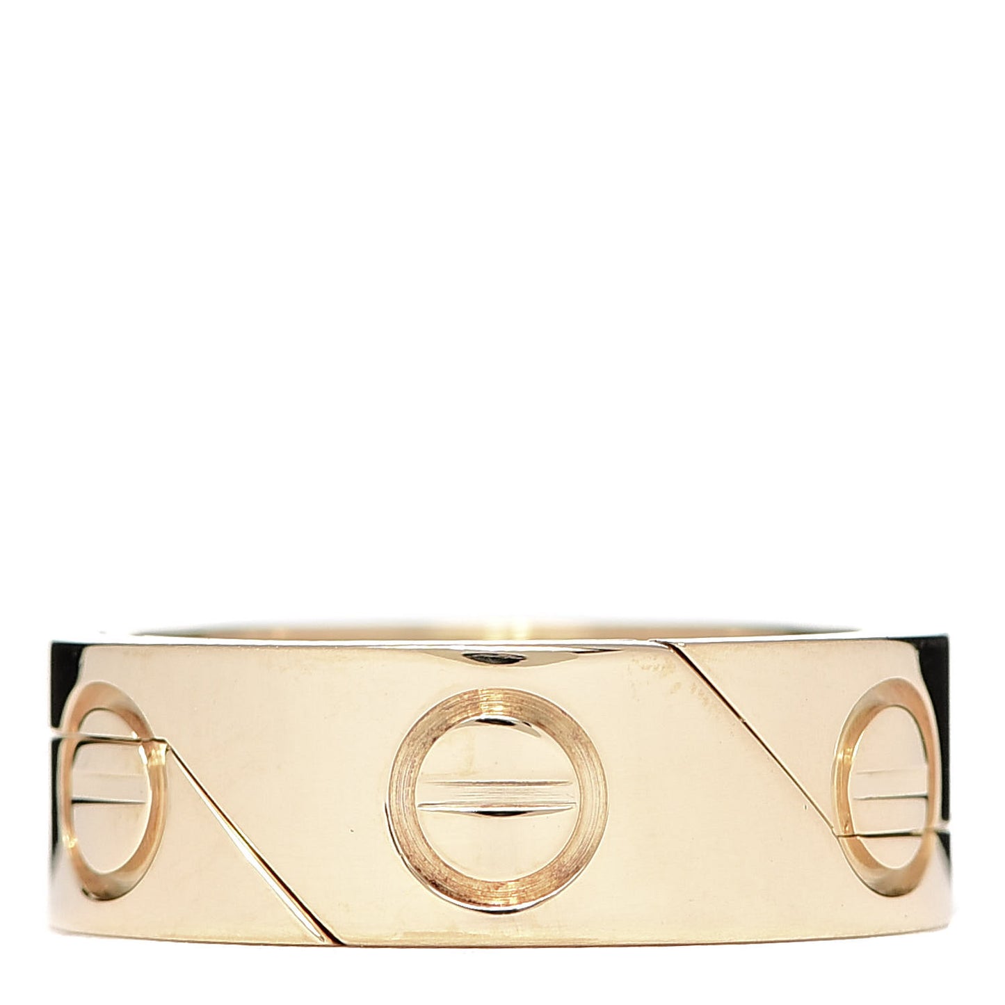 18K Yellow Gold 7mm Astro LOVE Ring 53 6.25