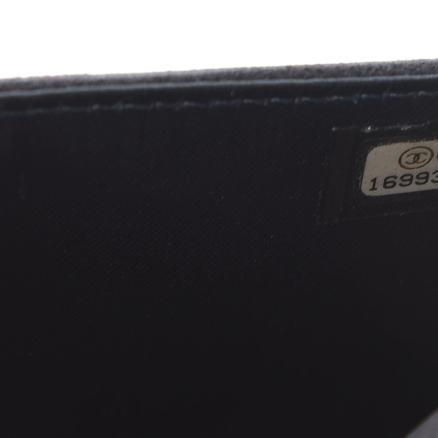 Chanel Crystal Quilted Wallet On Chain WOC Blue 8 of 13
