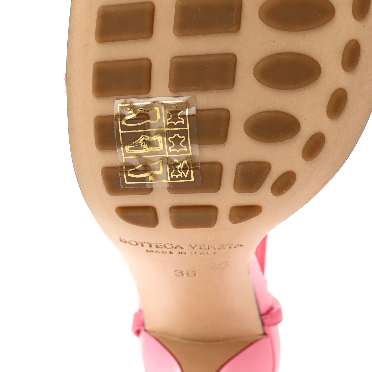 Bottega Veneta Crush Calfskin The Line 90mm Sandals 36 Milkshake 10 of 12
