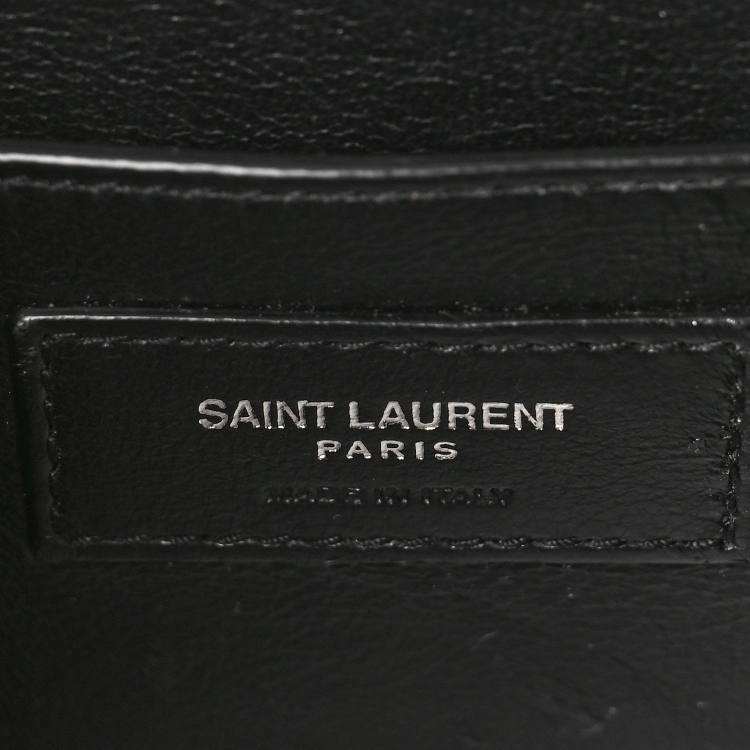 Saint Laurent Box Calfskin Monogram Medium Solferino Satchel Black 6 of 10