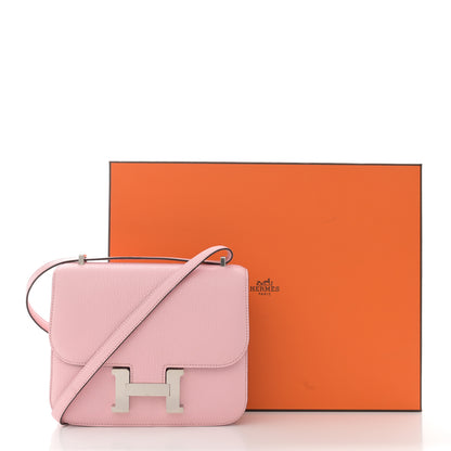 Hermes Chevre Mysore Constance 18 Rose Sakura 11 of 11