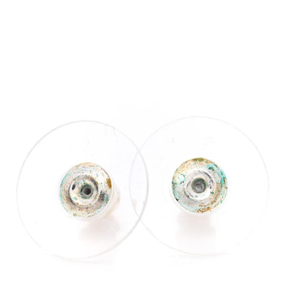 Chanel Crystal CC Earrings Silver 5 of 5