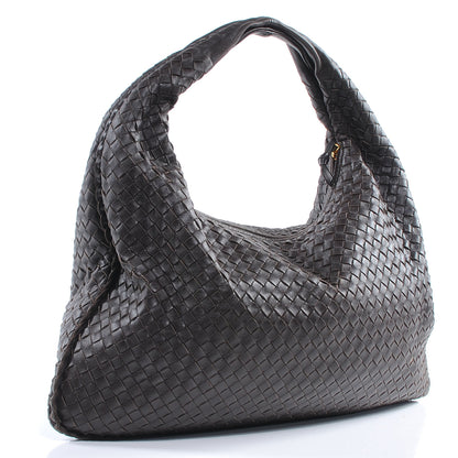 Bottega Veneta Nappa Intrecciato Large Veneta Hobo Ebano 3 of 8