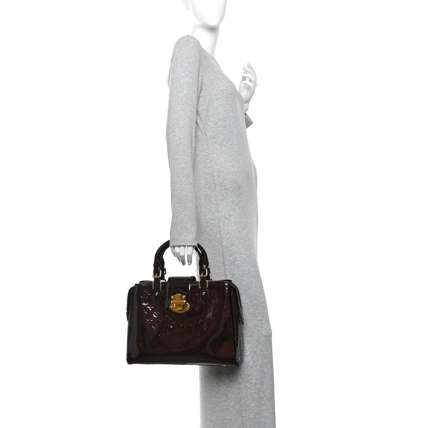 Louis Vuitton Vernis Melrose Avenue Amarante 2 of 11