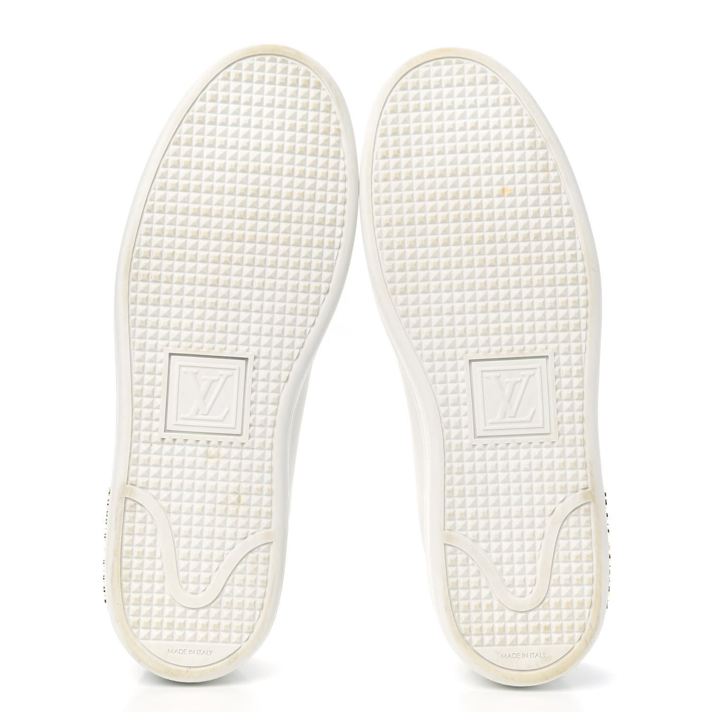 Calfskin Frontrow Sneakers 37 White