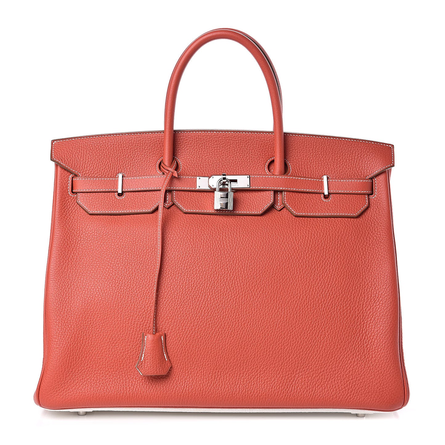 Togo Casaque Birkin 40 Sanguine White