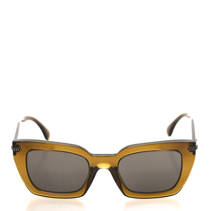 Chanel Acetate Square Sunglasses 5509-A Khaki 2 of 7