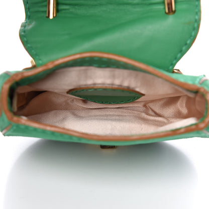 Chloe Suede Chain Bag Green 5 of 9