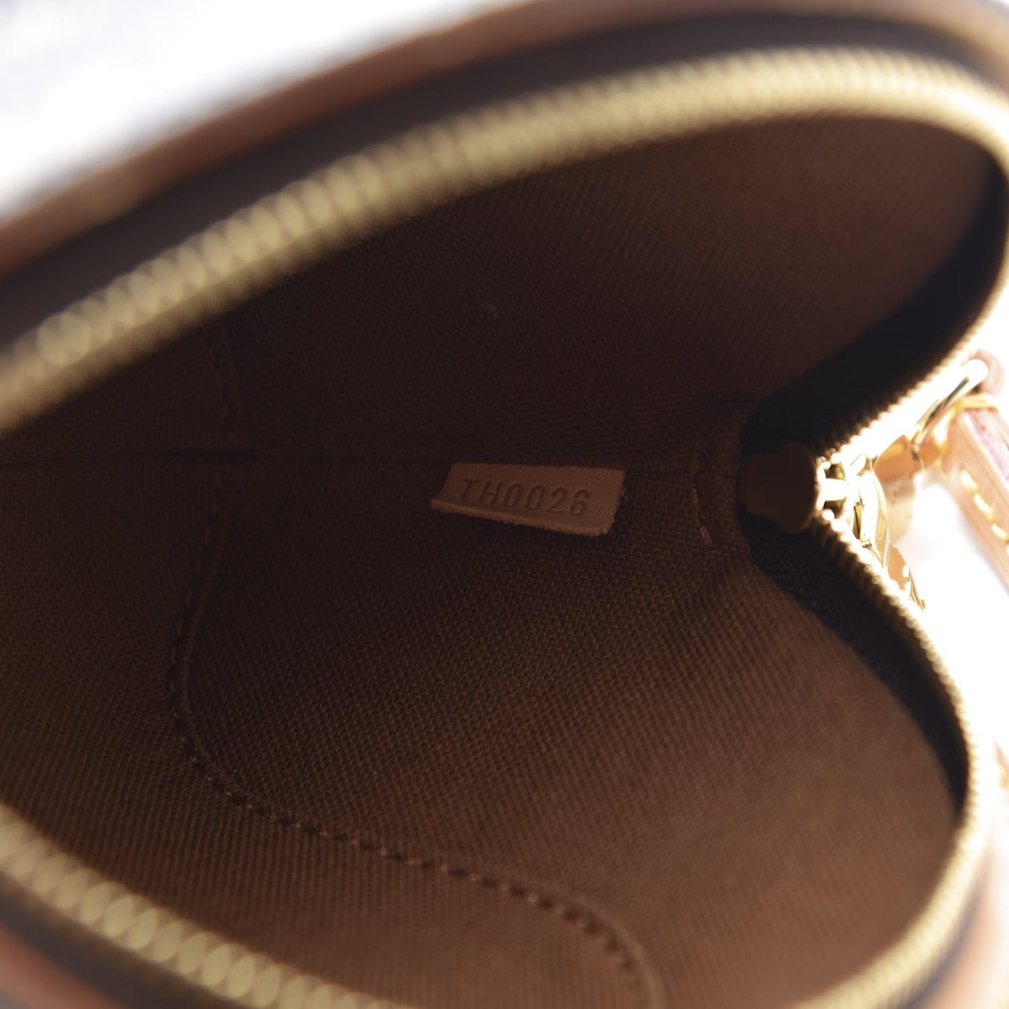 Monogram Mini Ellipse Wristlet Clutch