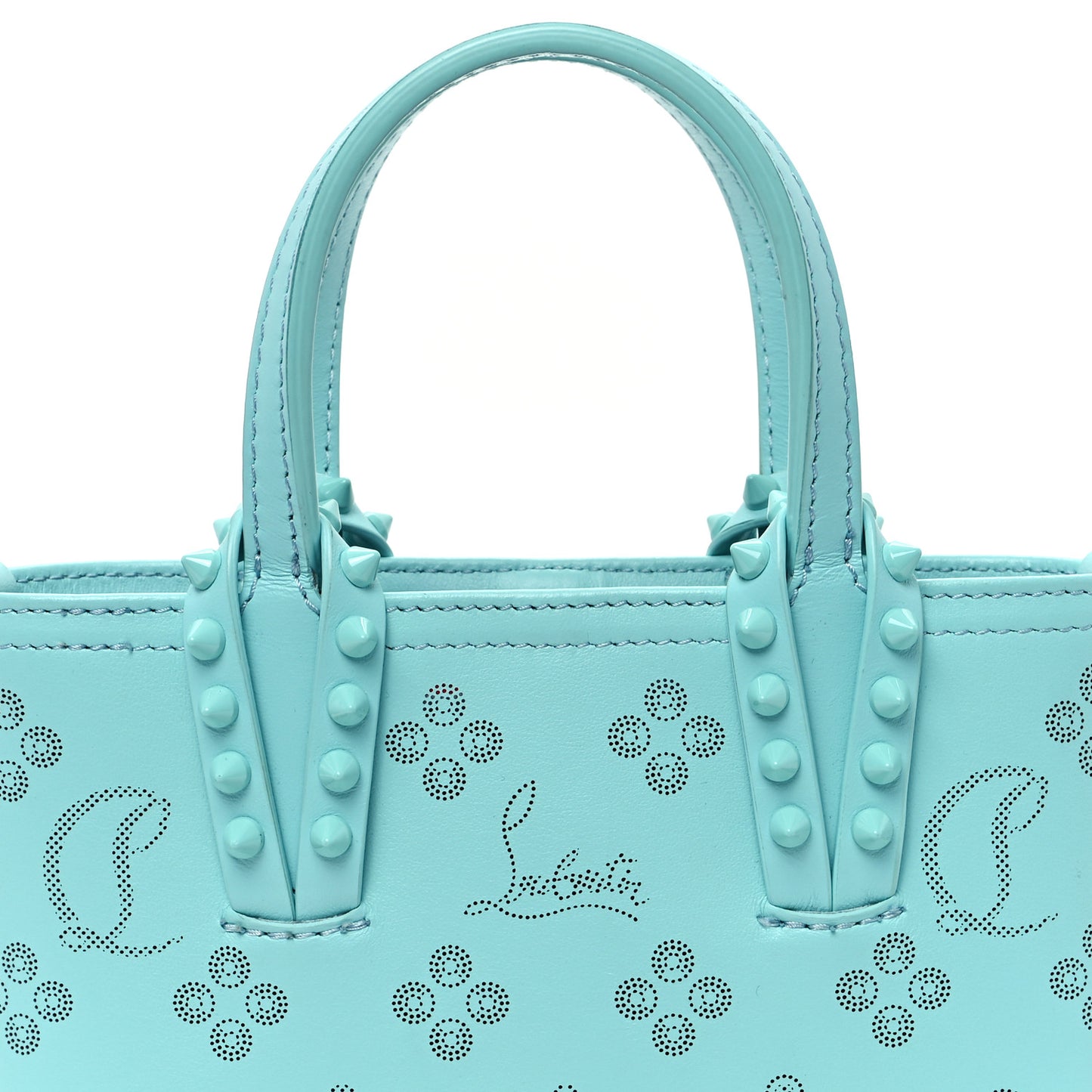 Calfskin Loubinthesky Nano Cabata Tote Bermuda
