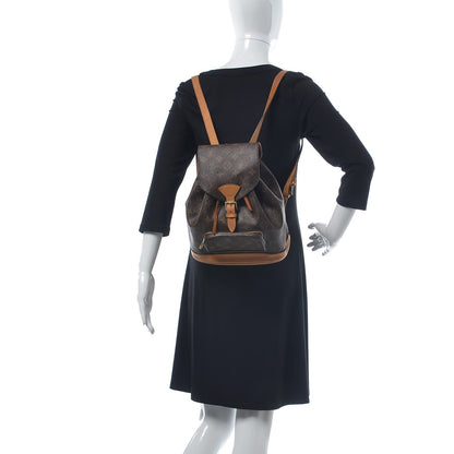 Louis Vuitton Monogram Montsouris MM Backpack 2 of 12
