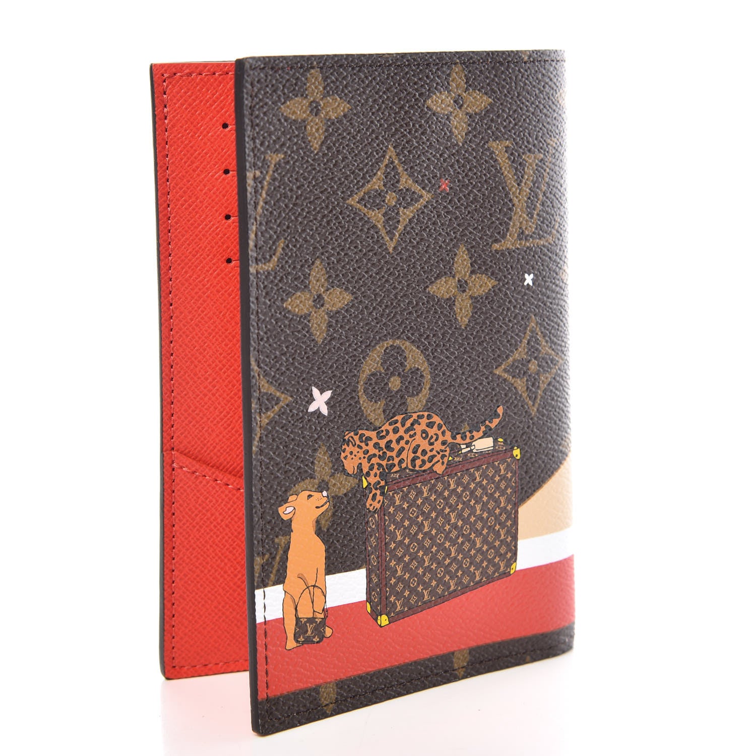 Louis Vuitton Monogram 2018 Christmas Animation Passport Cover 3 of 8