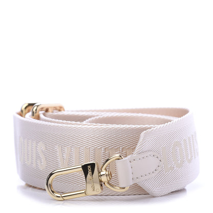 Louis Vuitton Nylon Petite Malle Souple Shoulder Strap Creme 1 of 3