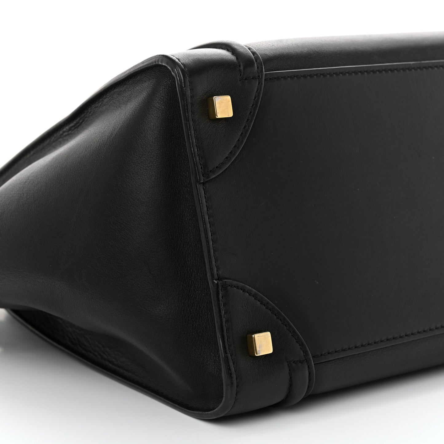 Smooth Calfskin Mini Luggage Black