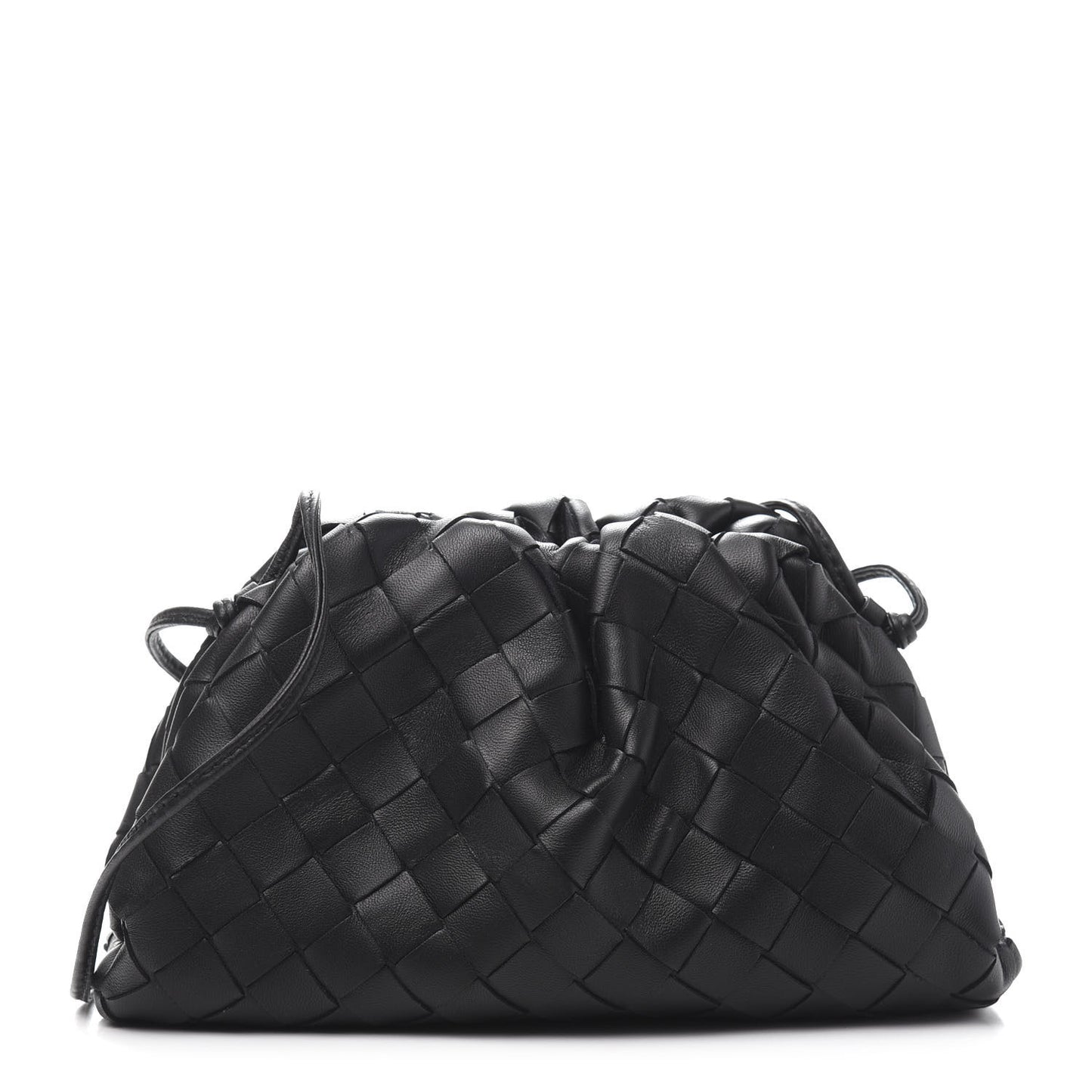 Nappa Intrecciato The Mini Pouch Black
