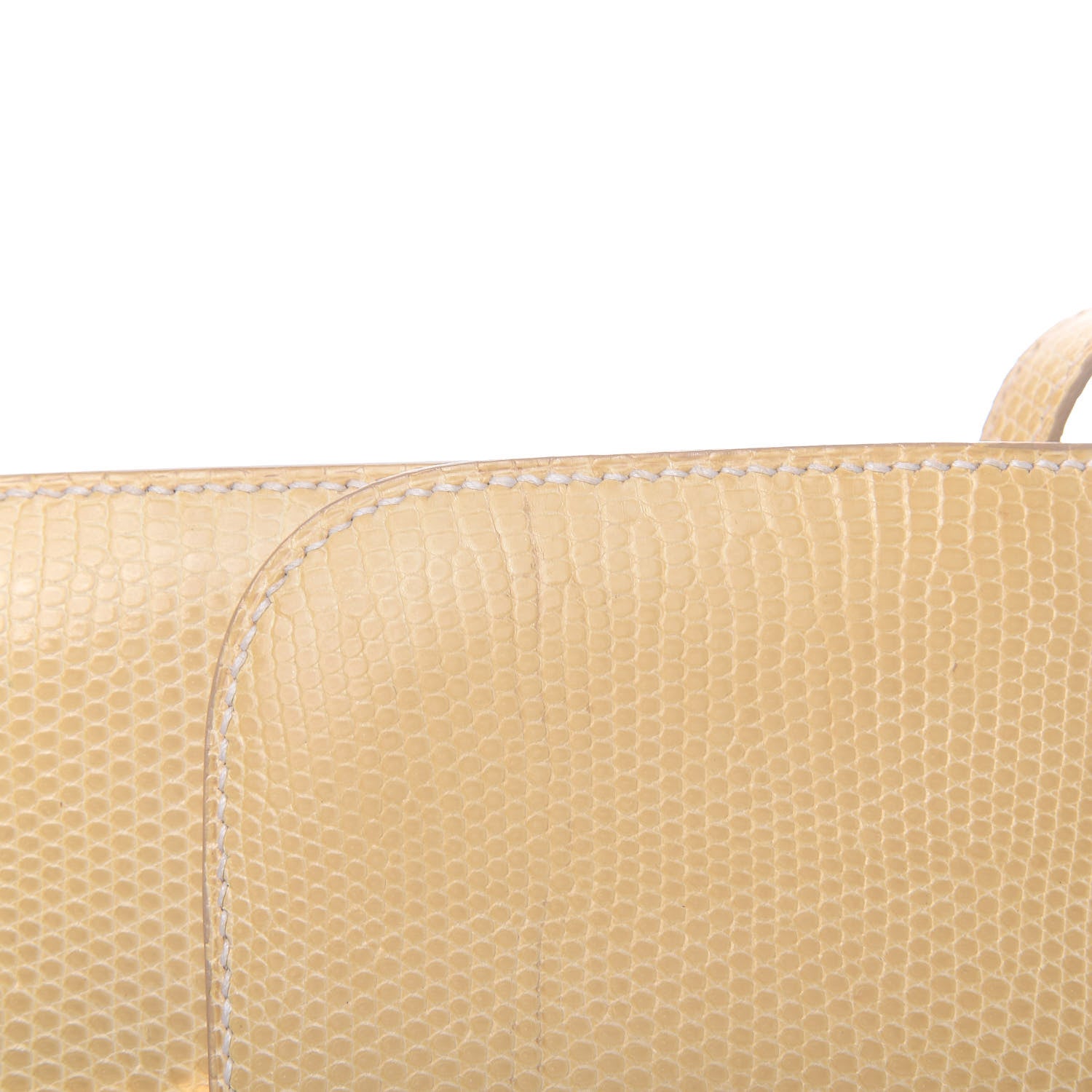 Hermes Lizard Constance 18 Blanc Casse 20 of 20