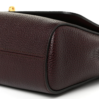 Mulberry Glossy Goatskin Medium Lily Oxblood 9 of 18