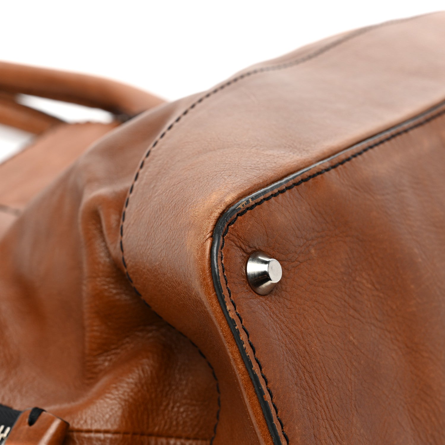 Chloe Calfskin Edith Dome Bowler Muscade 16 of 22